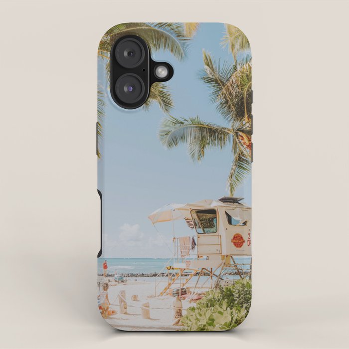 no lifeguard lxxiv / waikiki, hawaii iPhone Case Gallery Image 1