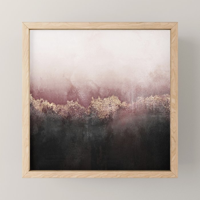 Pink Sky Mini Art Print Gallery Image 1