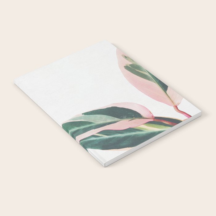 Pink Leaves II Notebook Gallery Image 2
