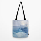 Abstract Blue Art Print By LandSartprints Tote Bag Gallery Image 2