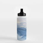 Abstract Blue Art Print By LandSartprints Water Bottle Gallery Image 2