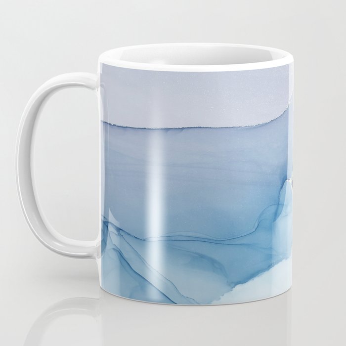 Abstract Blue Art Print By LandSartprints Coffee Mug Gallery Image 3
