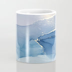 Abstract Blue Art Print By LandSartprints Coffee Mug Gallery Image 4