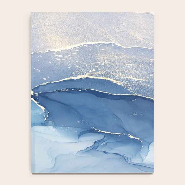 Abstract Blue Art Print By LandSartprints Notebook Gallery Image 4
