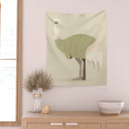 Whimsical Emu Wall Tapestry Gallery Image 2