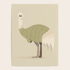 Whimsical Emu Poster Gallery Image 4