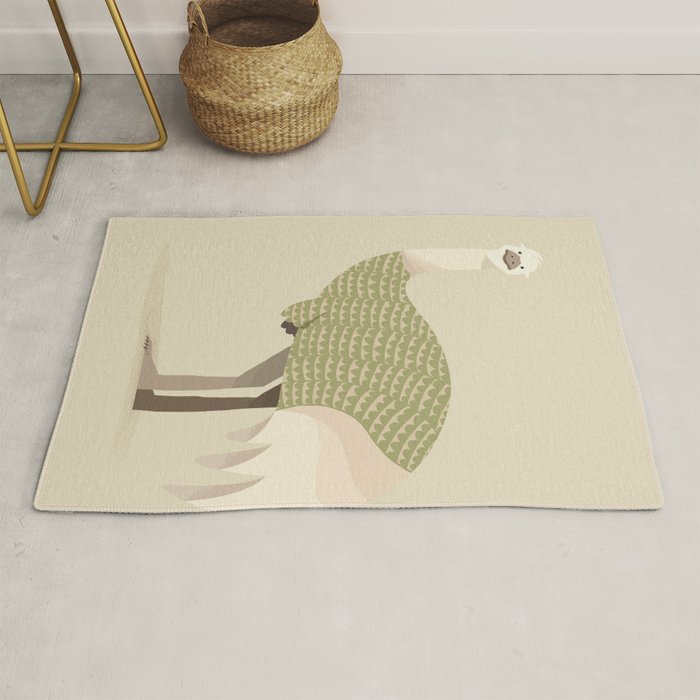 Whimsical Emu Rug Gallery Image 1