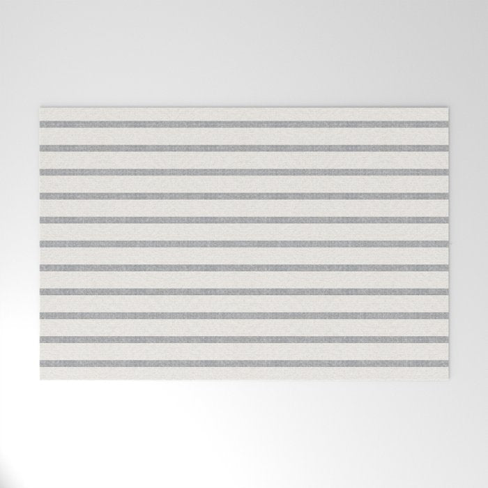 DHURBAN STRIPE Welcome Mat Gallery Image 1