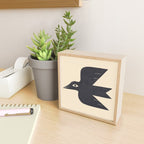 Minimal Blackbird No. 1 Mini Art Print Gallery Image 2