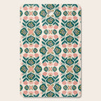 Indian Floral - pink and green  Cutting Board Gallery Image 1