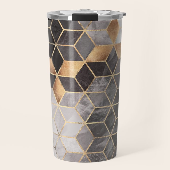 Smoky Cubes Travel Mug Gallery Image 1