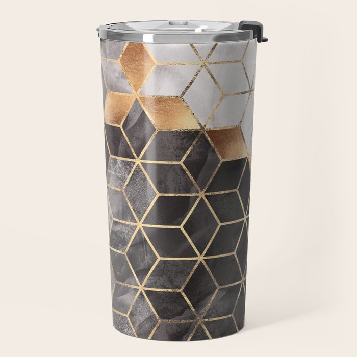 Smoky Cubes Travel Mug Gallery Image 2