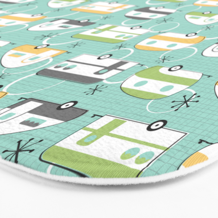 Happy Campers Bath Mat Gallery Image 3