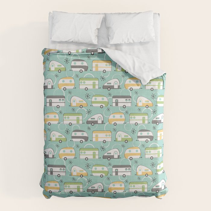 Happy Campers Duvet Cover Gallery Image 6
