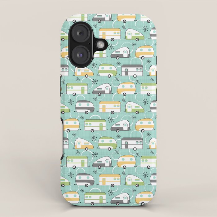 Happy Campers iPhone Case Gallery Image 1