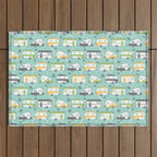 Happy Campers Outdoor Rug Gallery Image 1