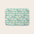Happy Campers Bath Mat Gallery Image 1