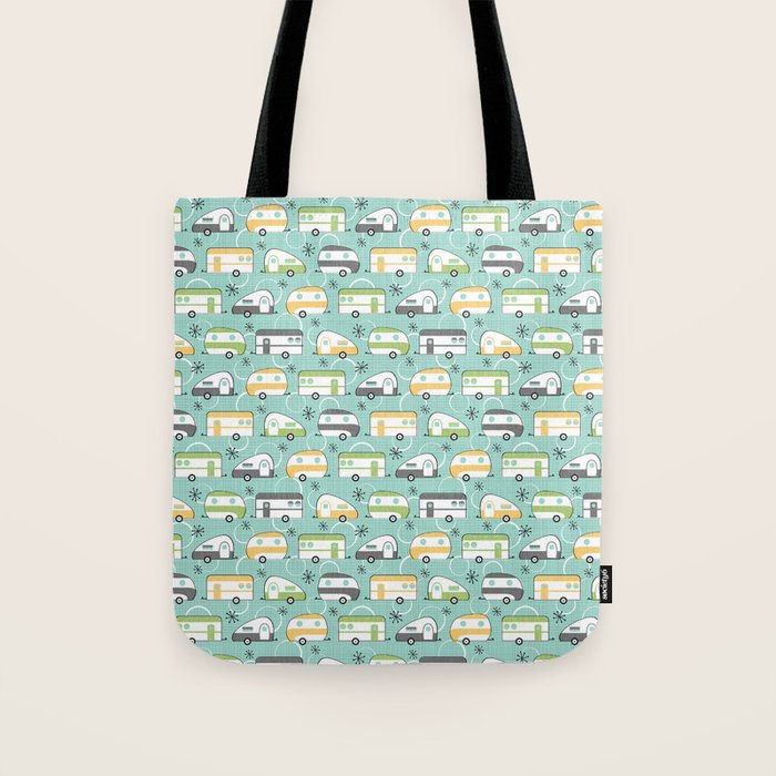 Happy Campers Tote Bag Gallery Image 1