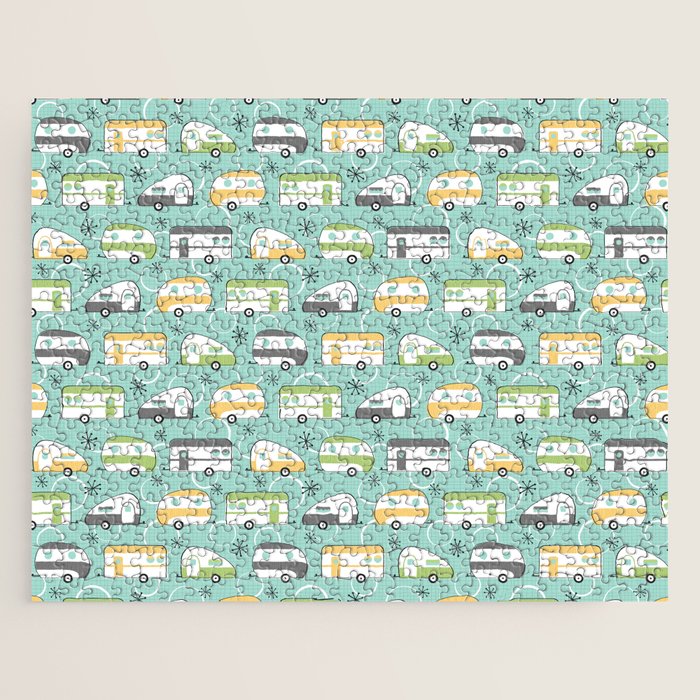 Happy Campers Jigsaw Puzzle Gallery Image 1