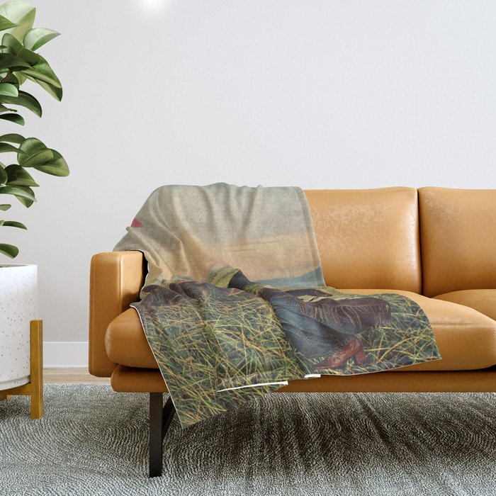Second Summer Throw Blanket Gallery Image 1