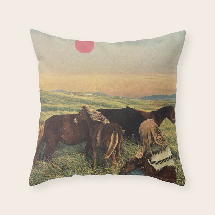 Second Summer Throw Pillow Gallery Image 6