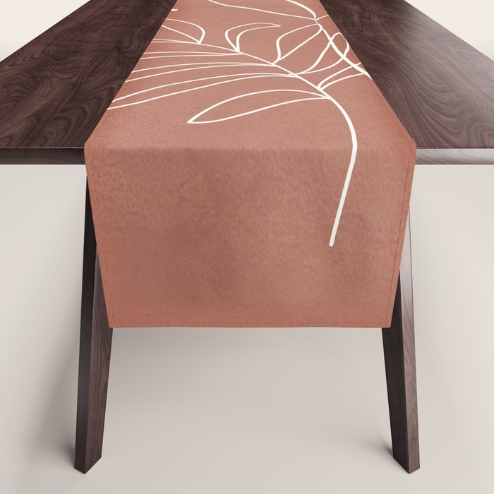 Tropical Outline 11 Table Runner Gallery Image 1