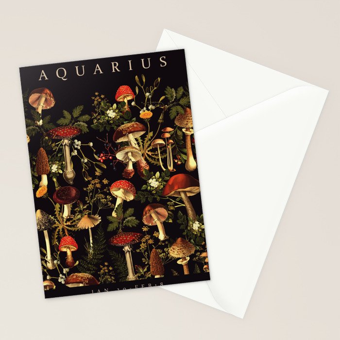 AQUARIUS II Stationery Card Gallery Image 2