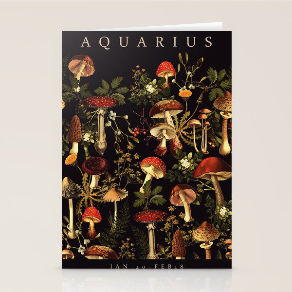 AQUARIUS II Stationery Card Gallery Image 2