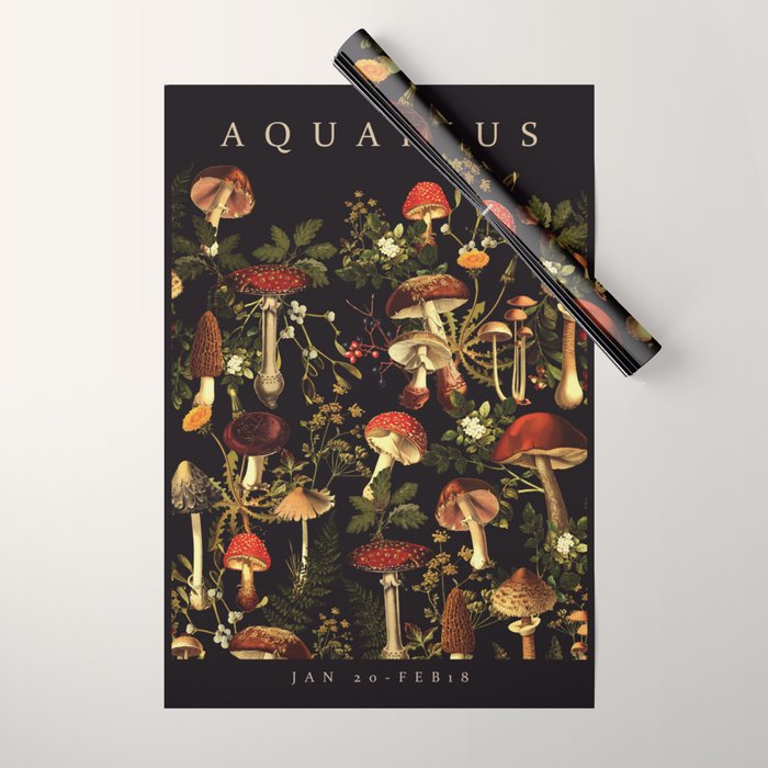AQUARIUS II Wrapping Paper Gallery Image 1