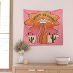 I Want To Leave Wall Tapestry Gallery Image 2