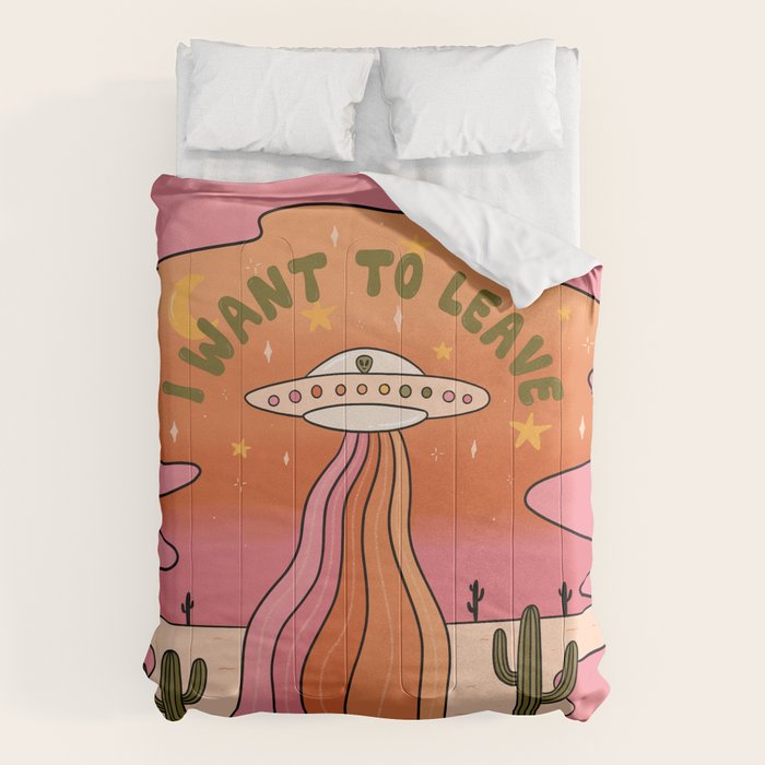 I Want To Leave Comforter Gallery Image 6