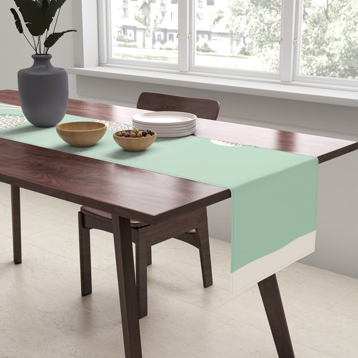 Abstract Dandelions Table Runner Gallery Image 2
