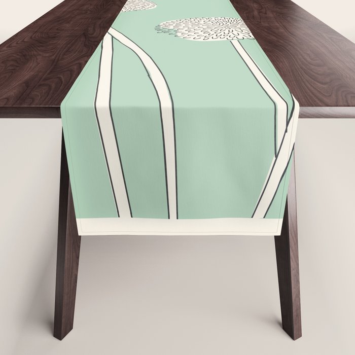 Abstract Dandelions Table Runner Gallery Image 1