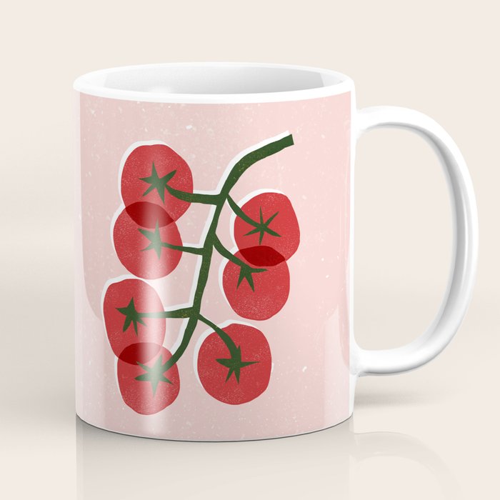 Tomatoes On A Branch Coffee Mug Gallery Image 1