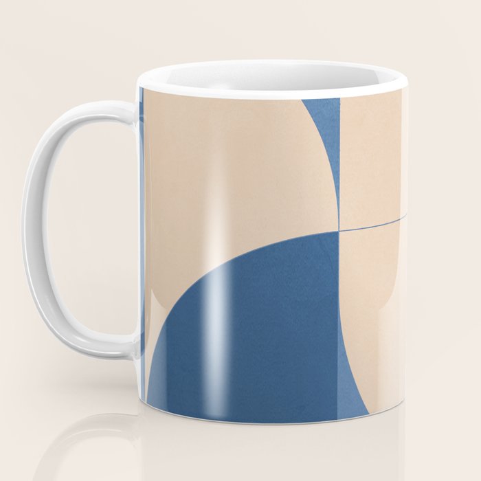 Modern geometric shapes 55 Coffee Mug Gallery Image 3