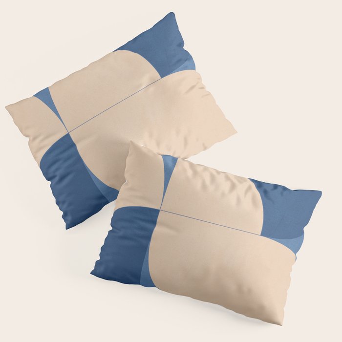 Modern geometric shapes 55 Pillow Sham Gallery Image 3