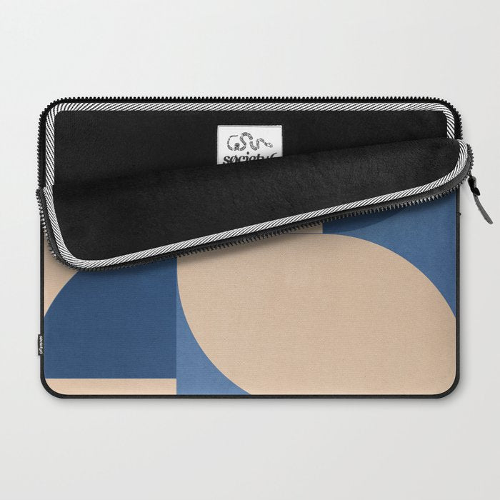 Modern geometric shapes 55 Laptop Sleeve Gallery Image 2