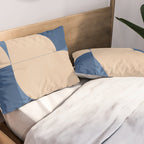 Modern geometric shapes 55 Pillow Sham Gallery Image 2