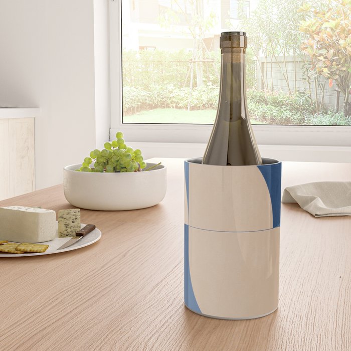 Modern geometric shapes 55 Wine Chiller Gallery Image 4