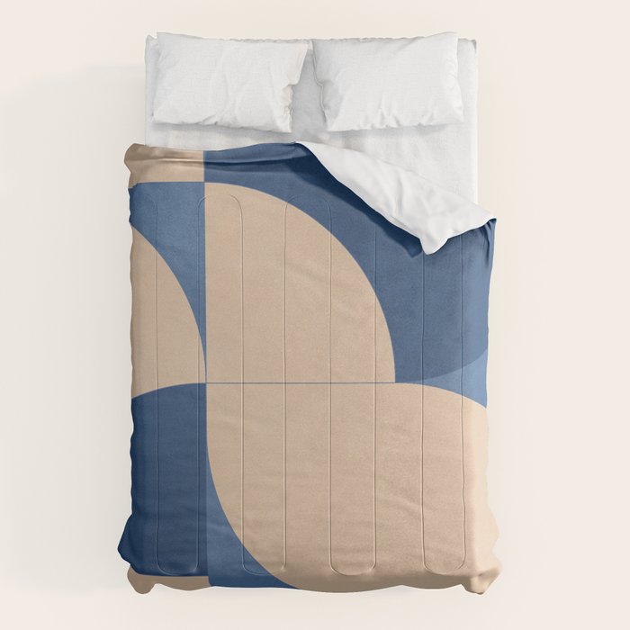 Modern geometric shapes 55 Comforter Gallery Image 1