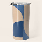 Modern geometric shapes 55 Travel Mug Gallery Image 3