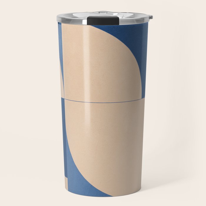 Modern geometric shapes 55 Travel Mug Gallery Image 1
