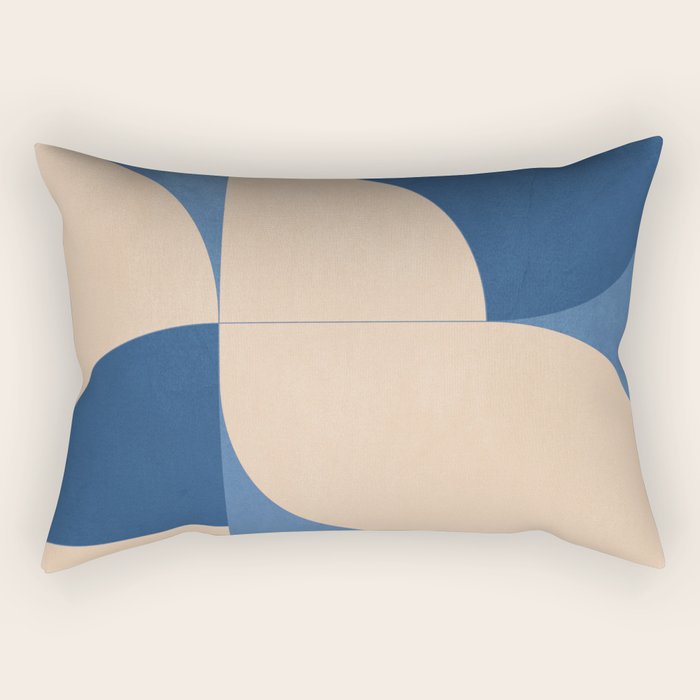 Modern geometric shapes 55 Rectangular Pillow Gallery Image 2
