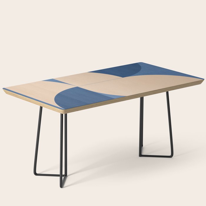 Modern geometric shapes 55 Coffee Table Gallery Image 1