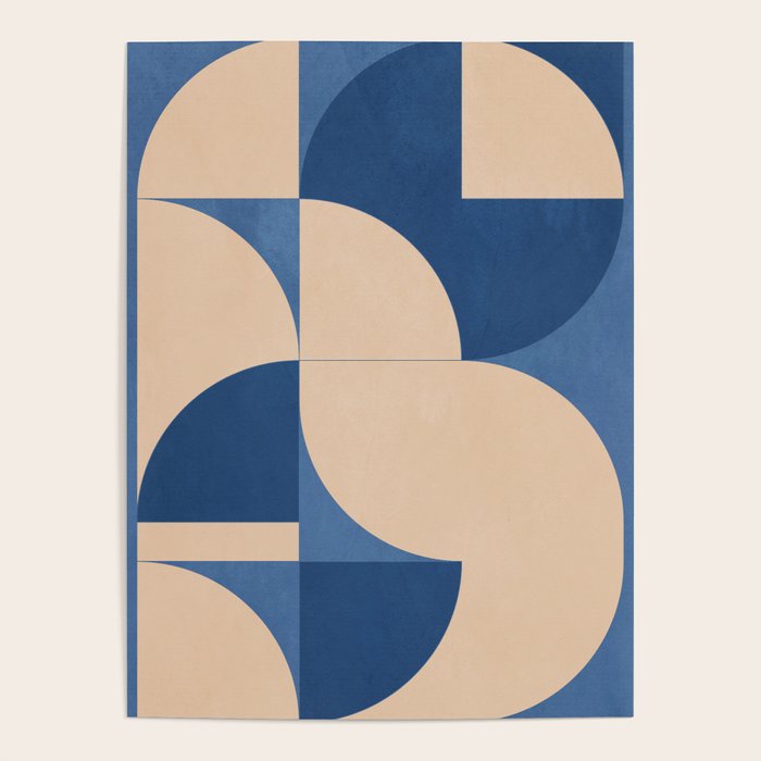Modern geometric shapes 55 Poster Gallery Image 1