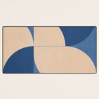 Modern geometric shapes 55 Desk Mat Gallery Image 3