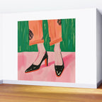 Chic Stroll Wall Mural Gallery Image 2
