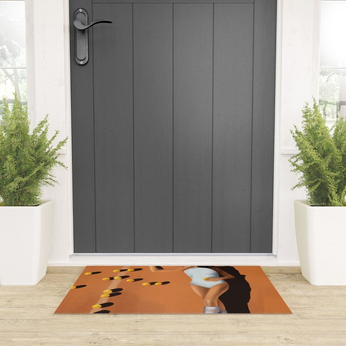 Tennis Reverie Welcome Mat Gallery Image 3