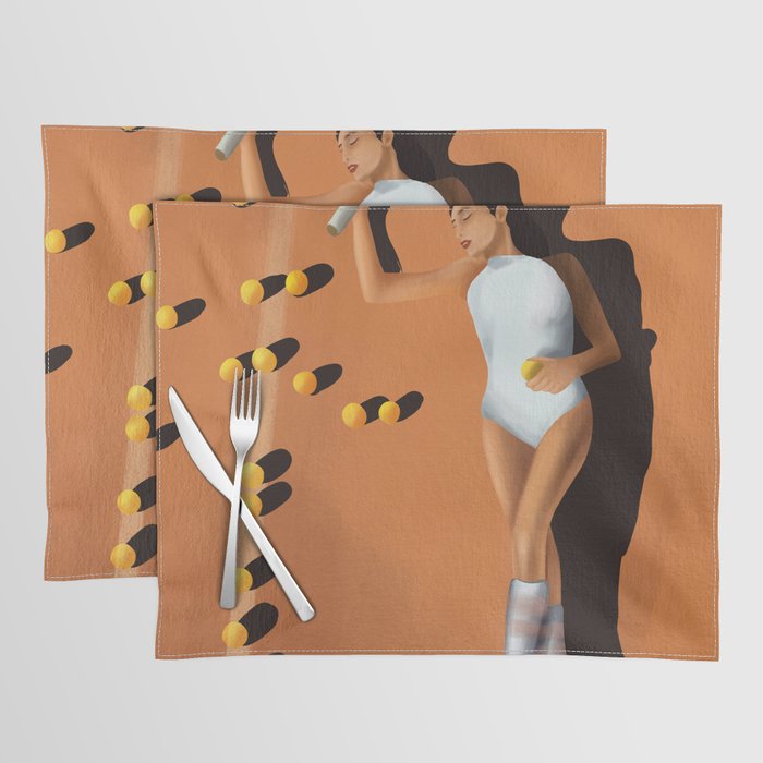 Tennis Reverie Placemat Gallery Image 1