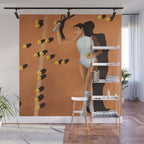 Tennis Reverie Wall Mural Gallery Image 1